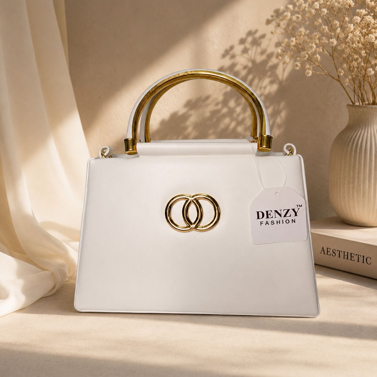 trendstore Women White Shoulder Bag-picture-13