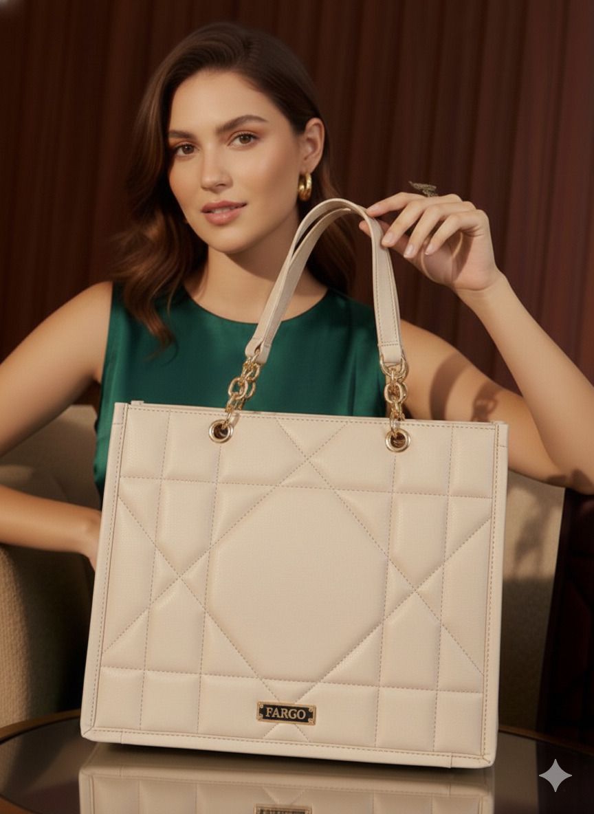 fargo Women Beige Tote-picture-30