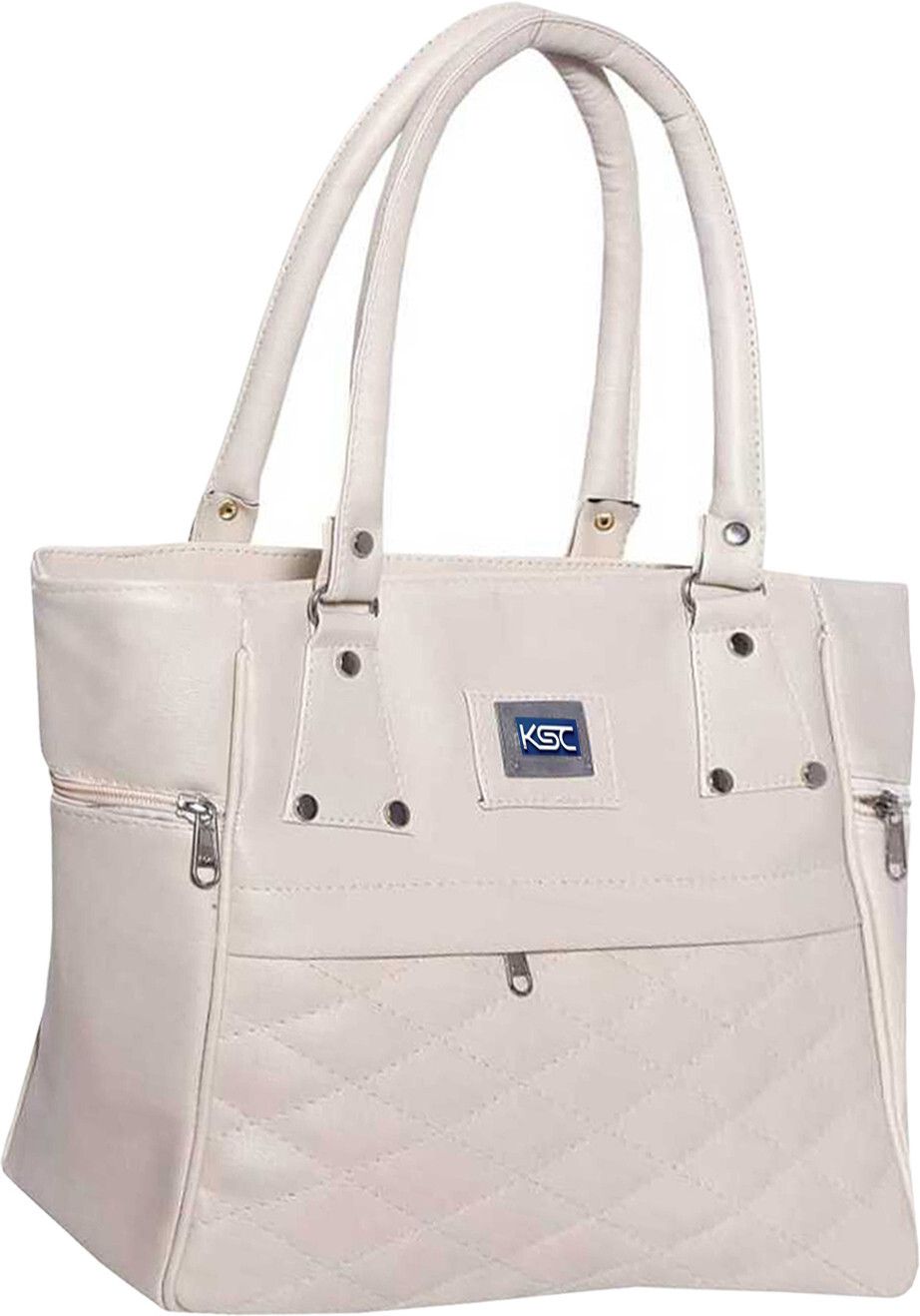 khatushyam collection Women White Hand-held Bag-picture-35