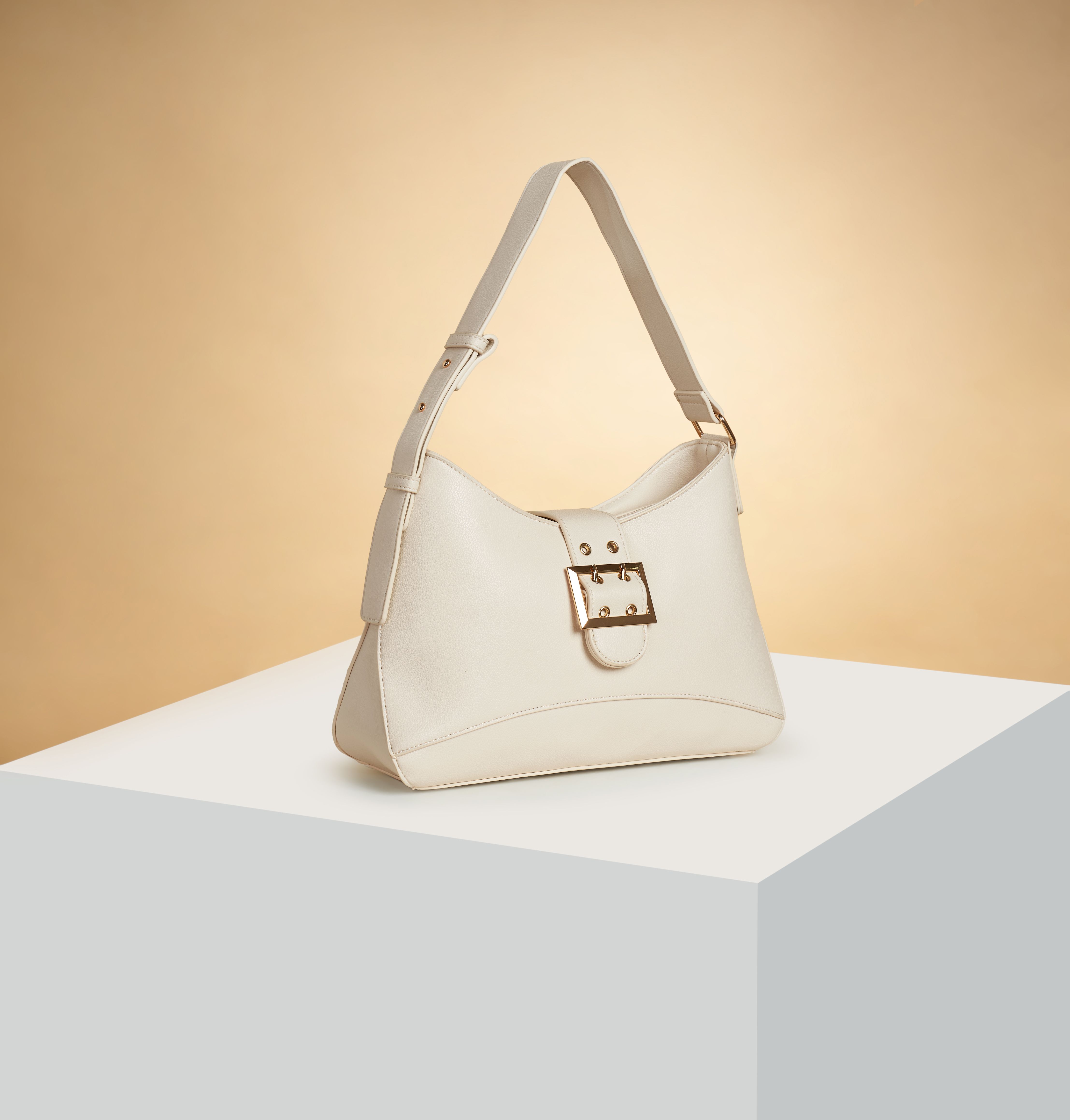 forever glam by pantaloons Women White Shoulder Bag-picture-12