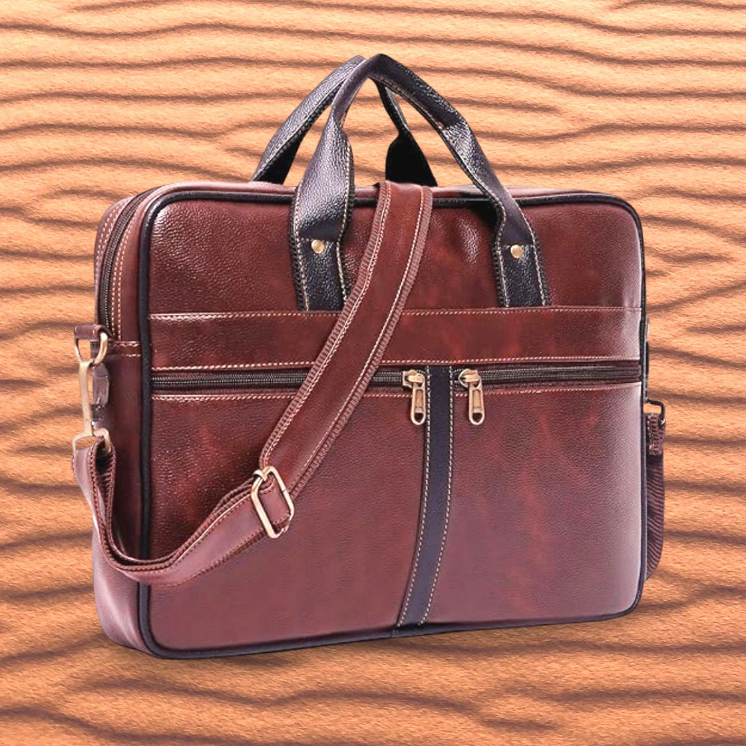 house of common Men & Women Brown Messenger Bag-picture-36