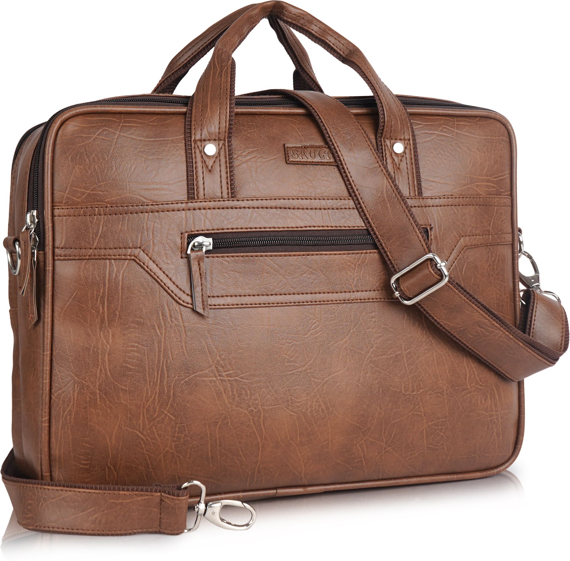 Men & Women Tan Messenger Bag