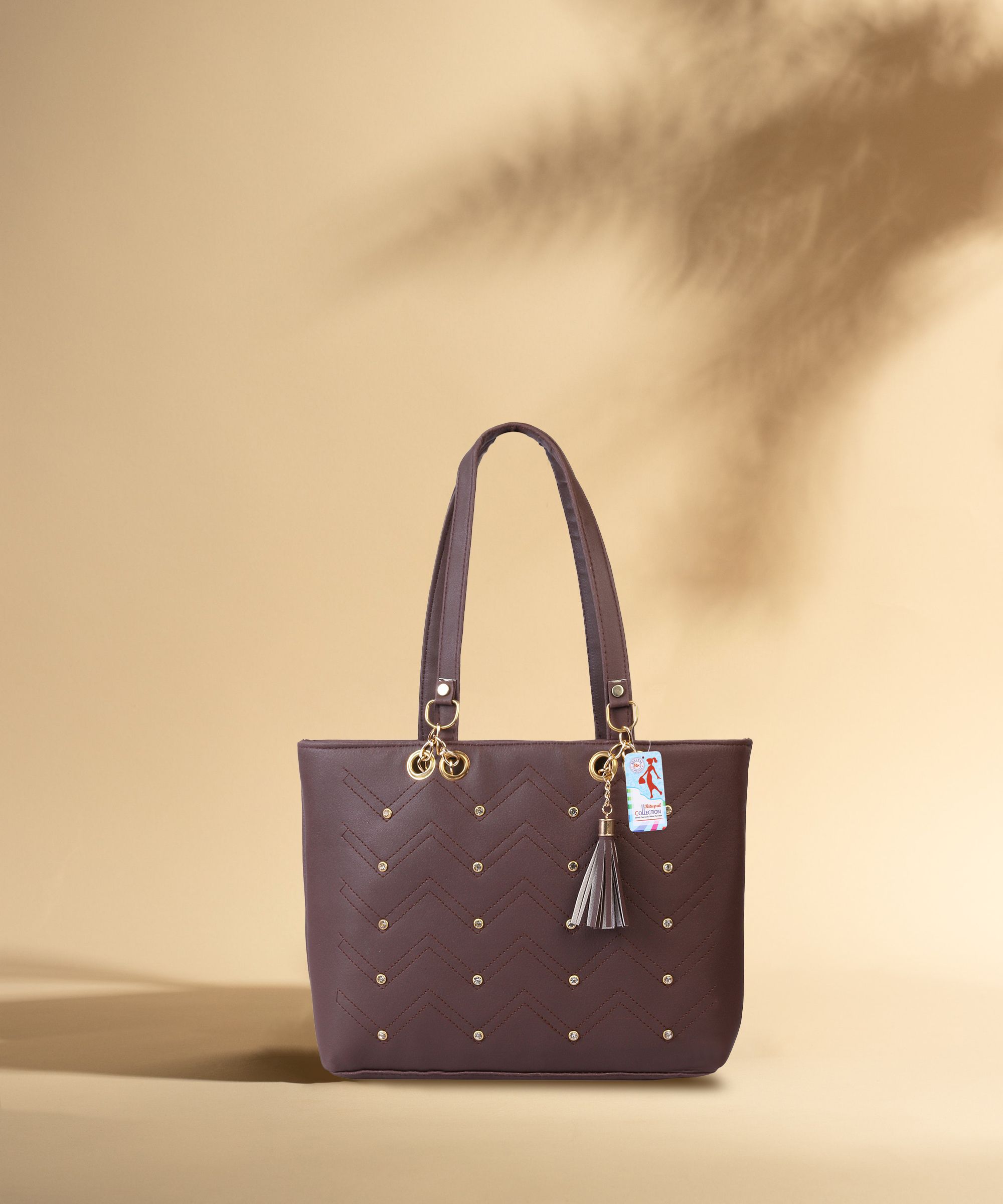 Women Brown Hand-held Bag