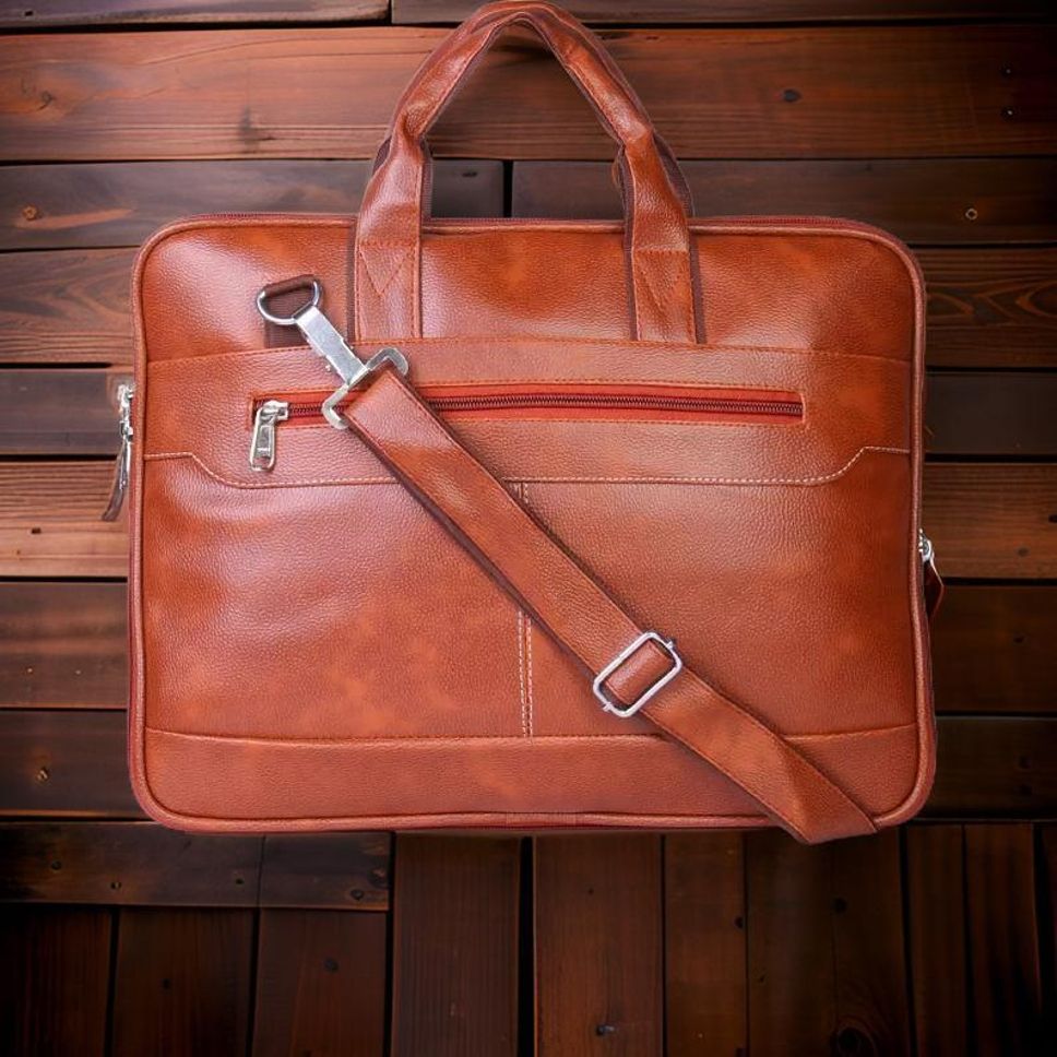 jairaj Men & Women Tan Messenger Bag-picture-12