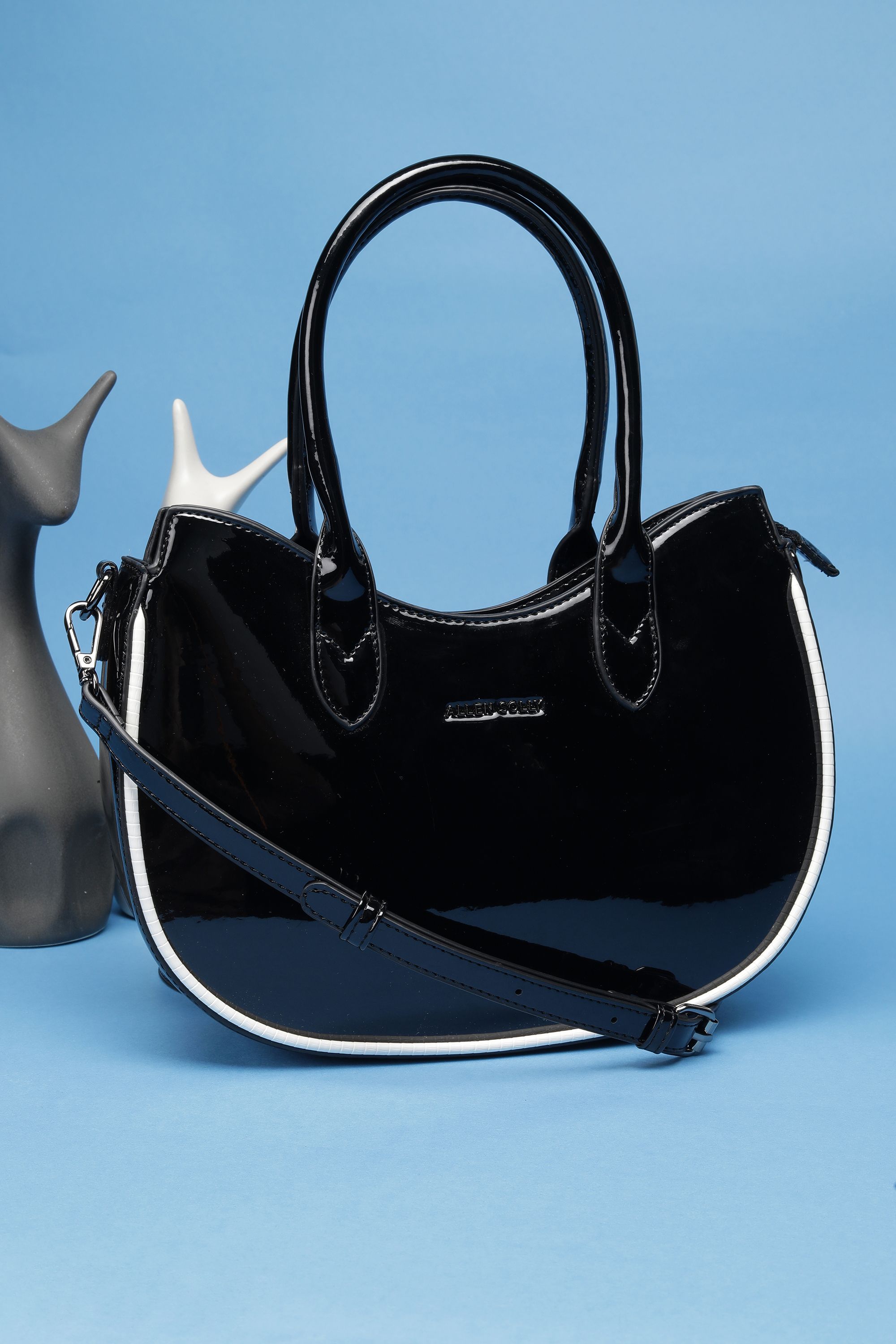 allen solly Women Black Shoulder Bag-picture-15