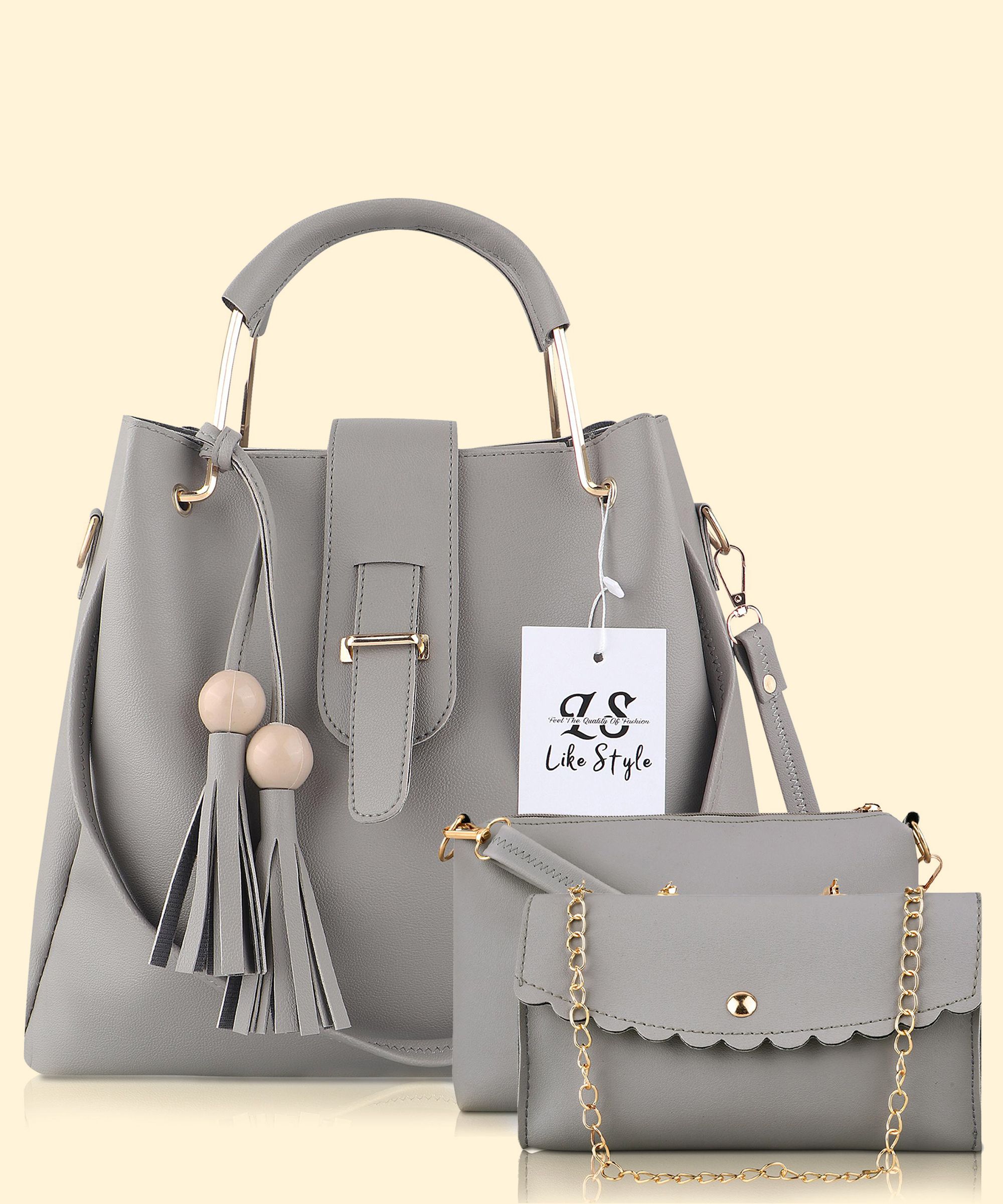 like style Women Grey Shoulder Bag - Regular Size-picture-26