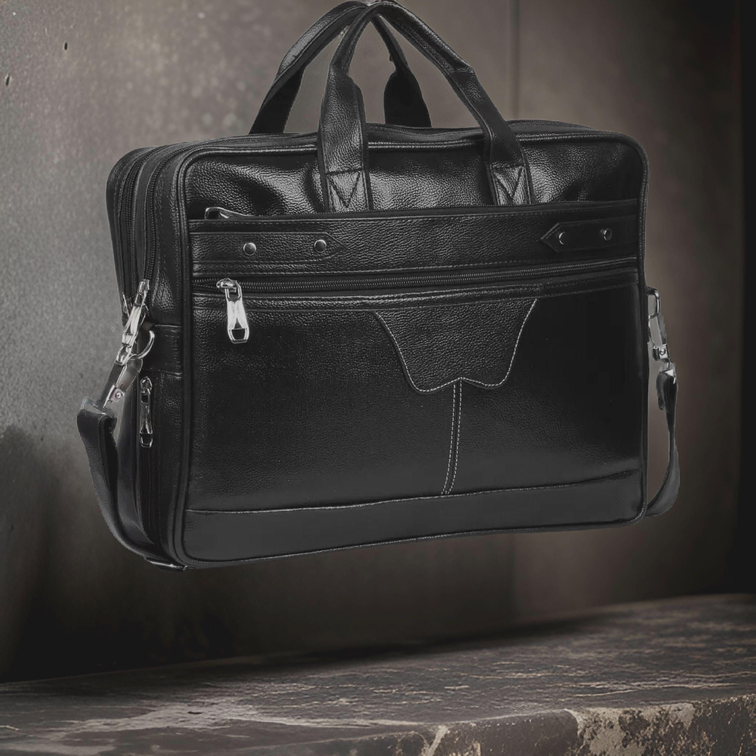 house of common Men & Women Black Messenger Bag-picture-26