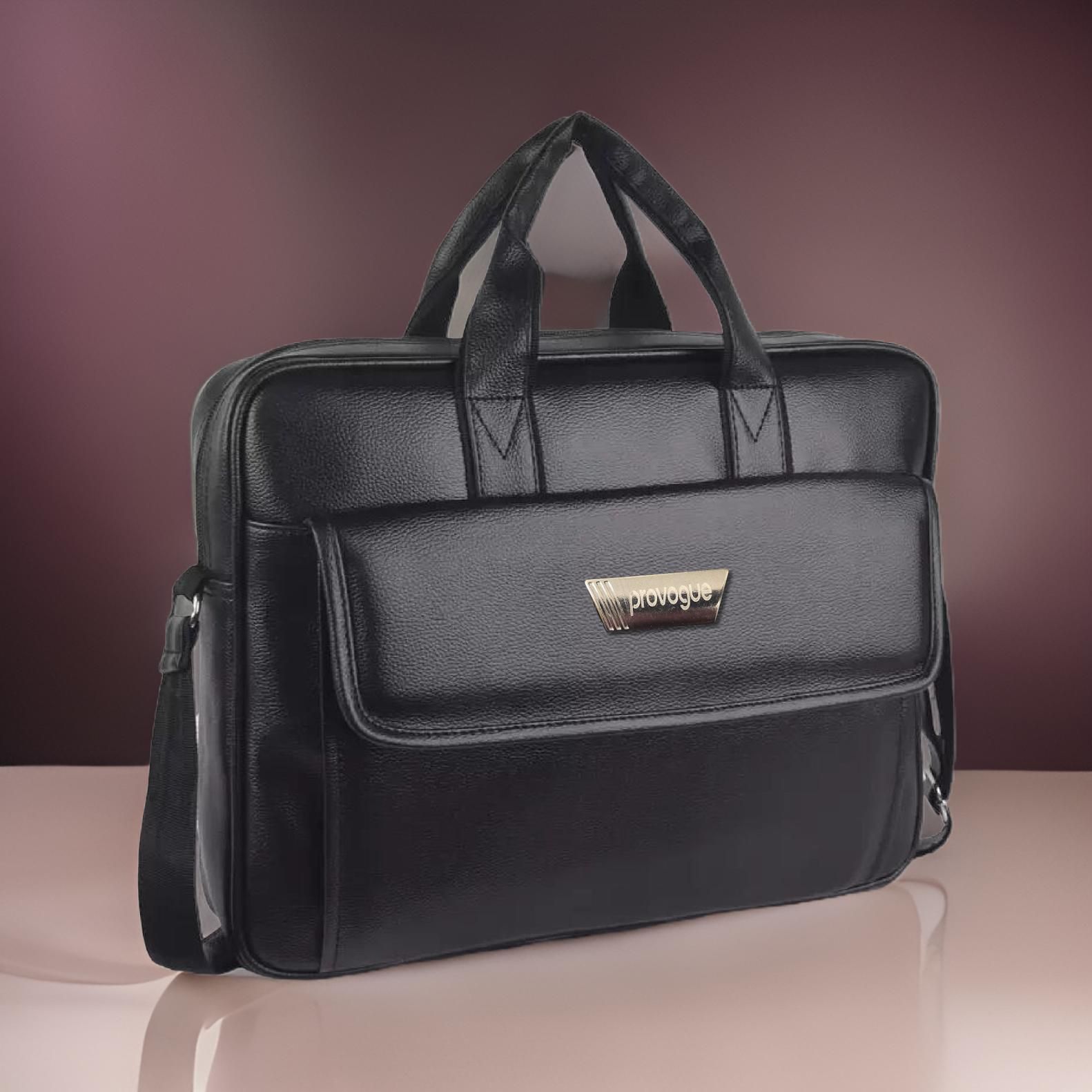 provogue Men & Women Black Messenger Bag-picture-13