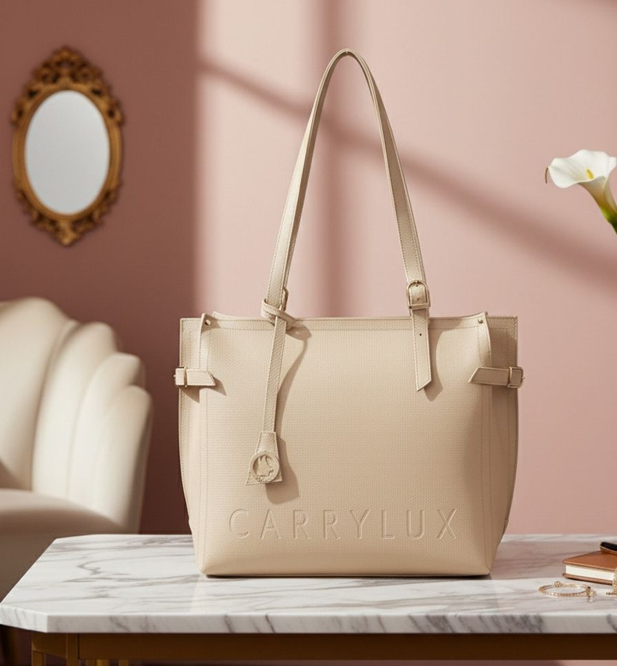 Women Beige Tote-image-31