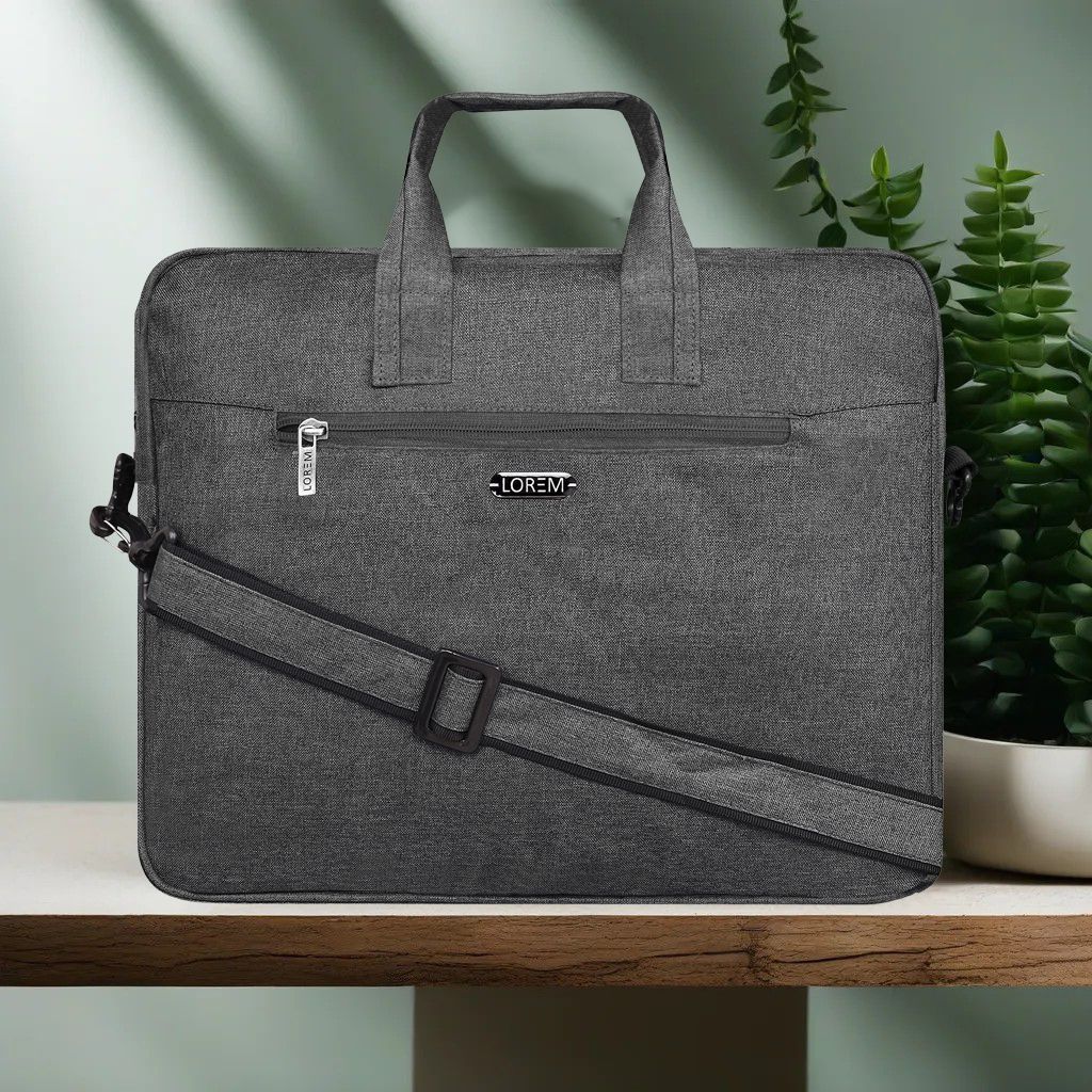 lorem Men & Women Grey Messenger Bag-picture-21