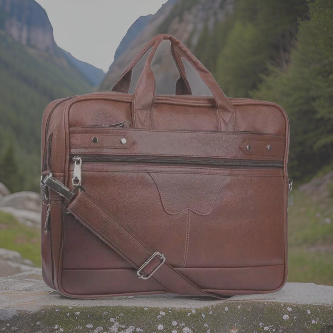 house of common Men & Women Tan Messenger Bag-picture-21