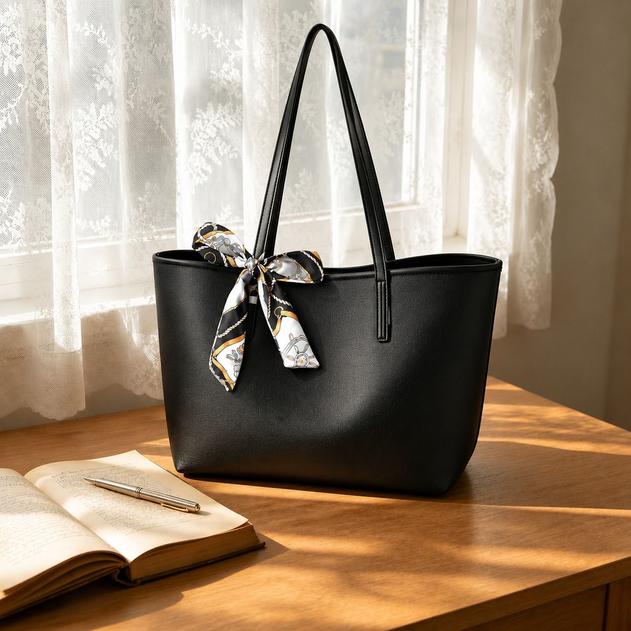 lemni Women Black Tote-picture-11