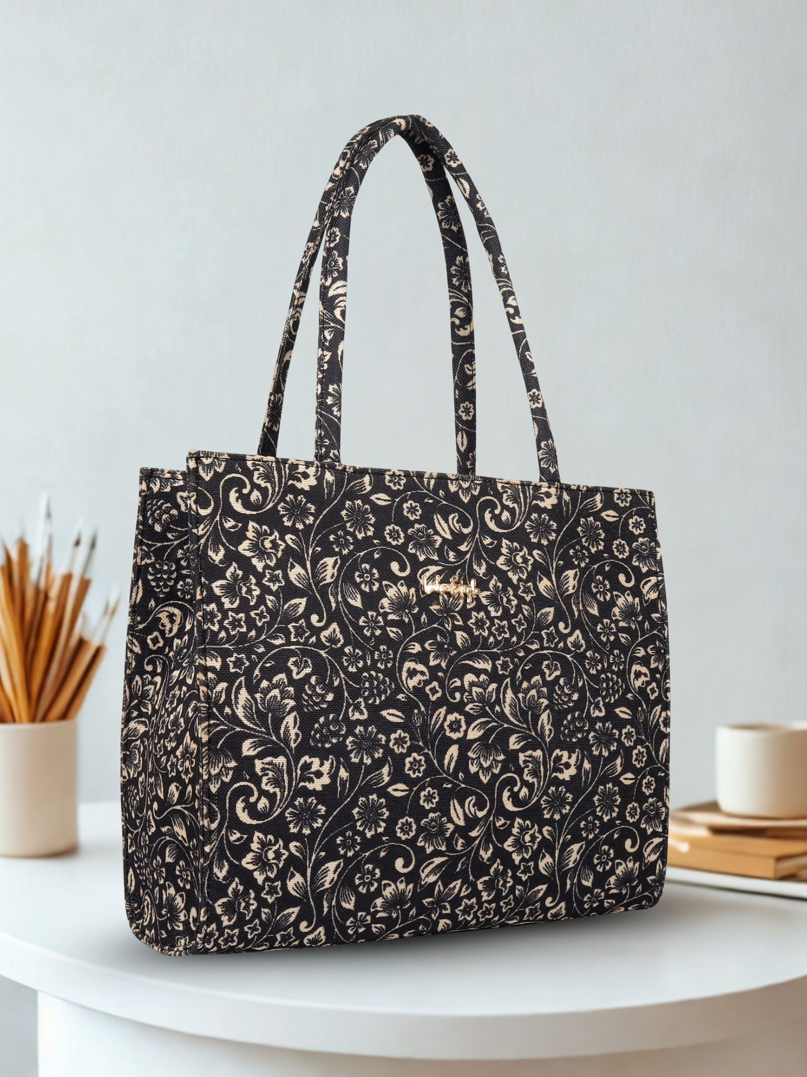 like style Women Black, Beige Shoulder Bag-picture-16