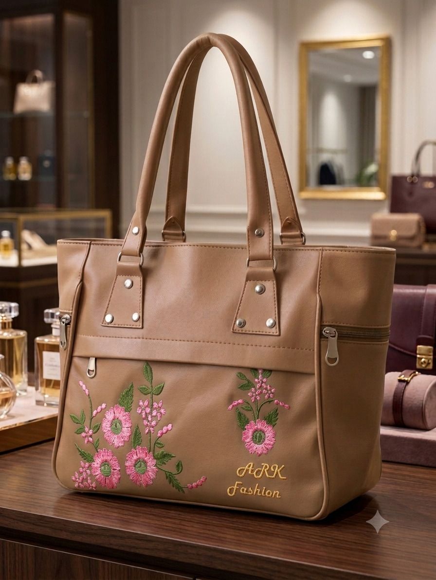 Women Tan Tote-image-1