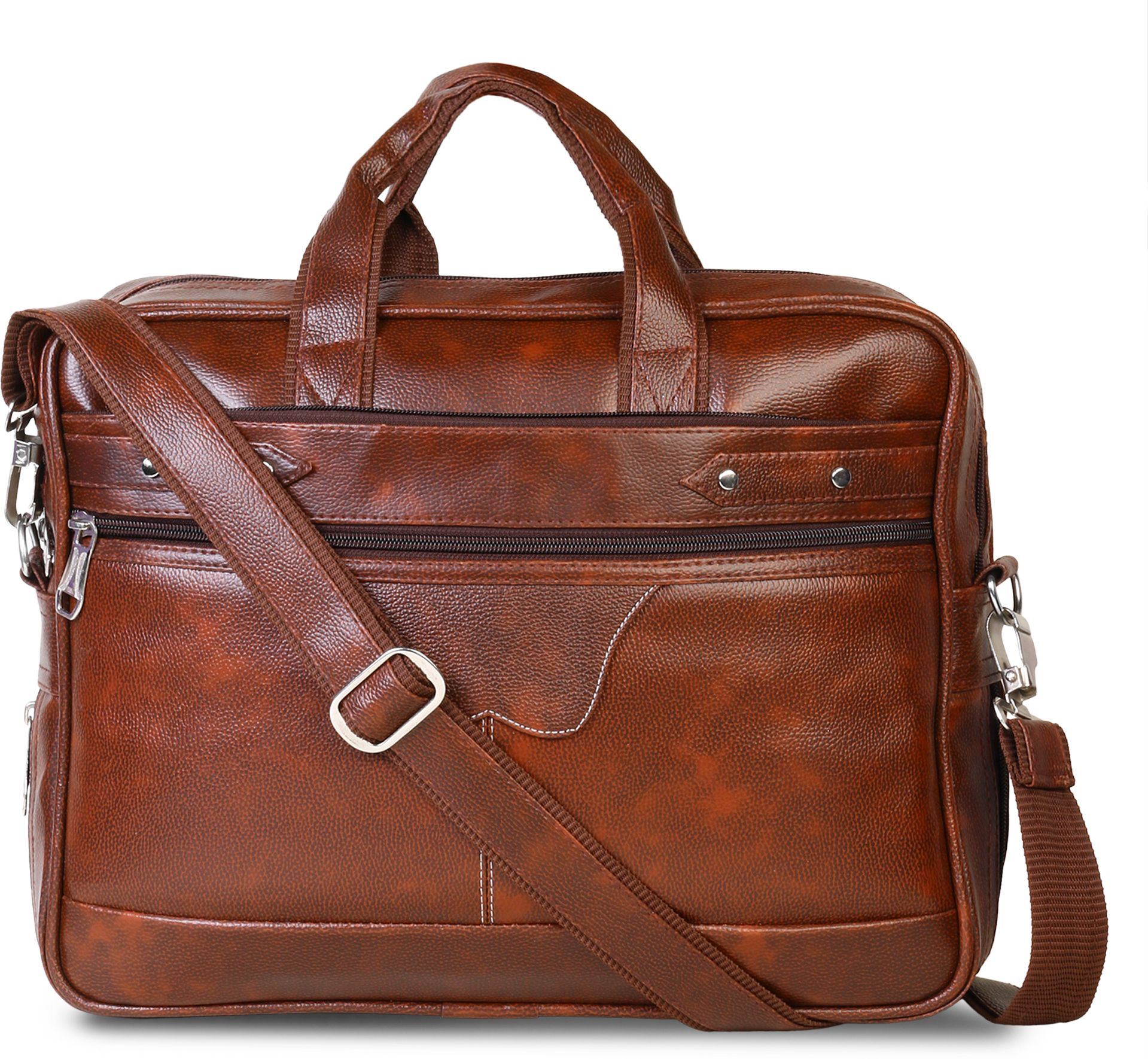 Men Brown Messenger Bag-image-36
