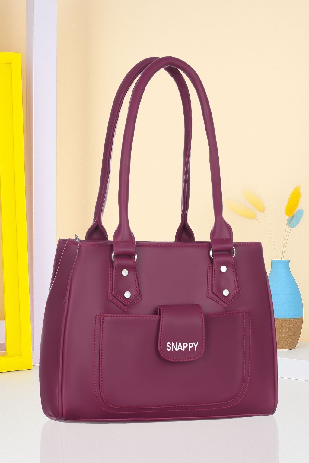 snappy Women Maroon Shoulder Bag-picture-22