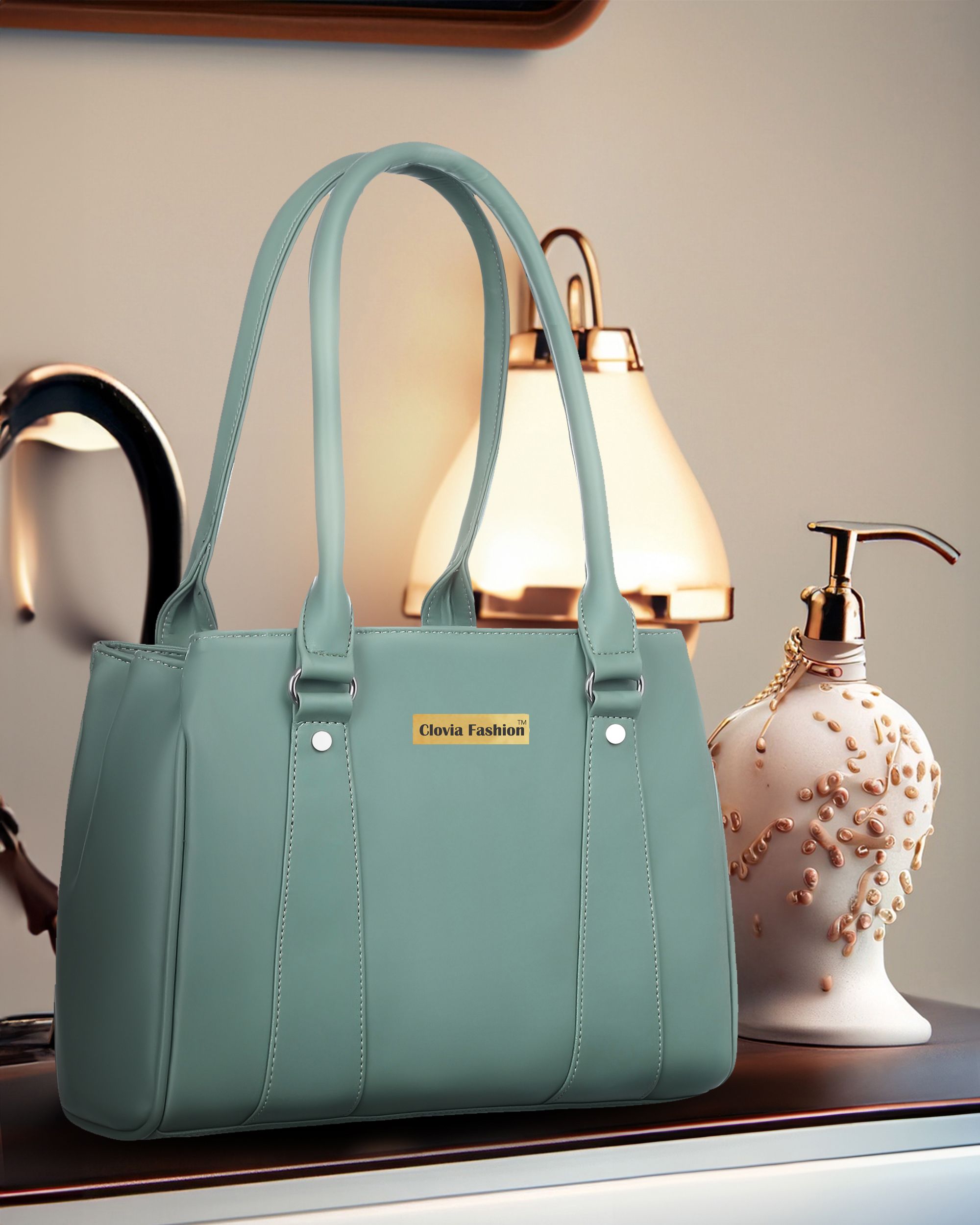 clovia fashion Women Green Shoulder Bag-picture-15