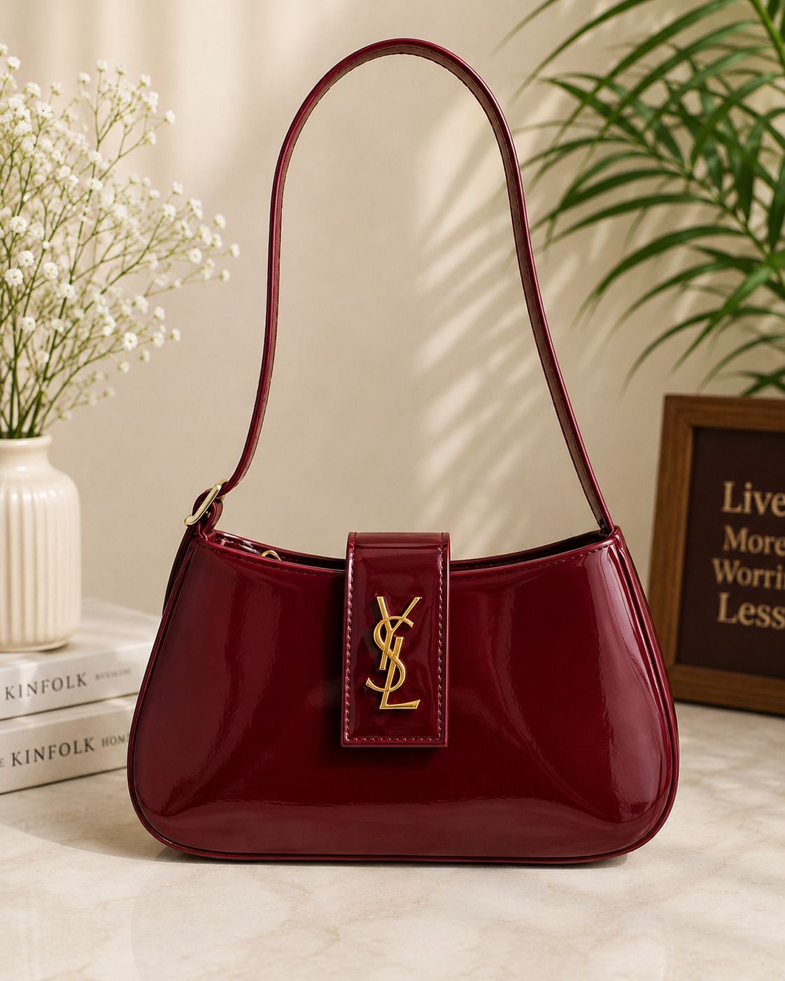 Women Maroon Shoulder Bag-image-32