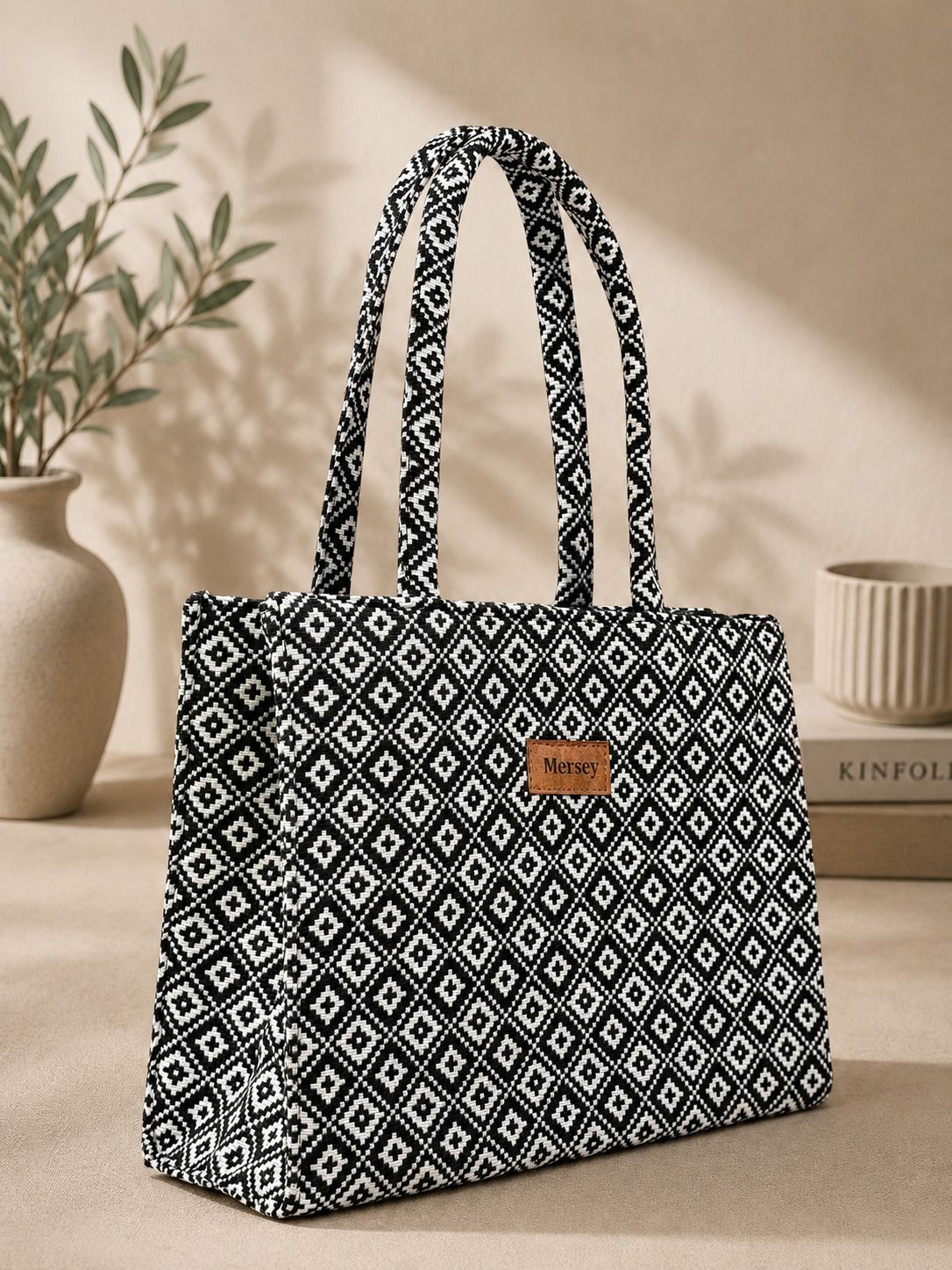mersey Women White, Black Shoulder Bag-picture-14