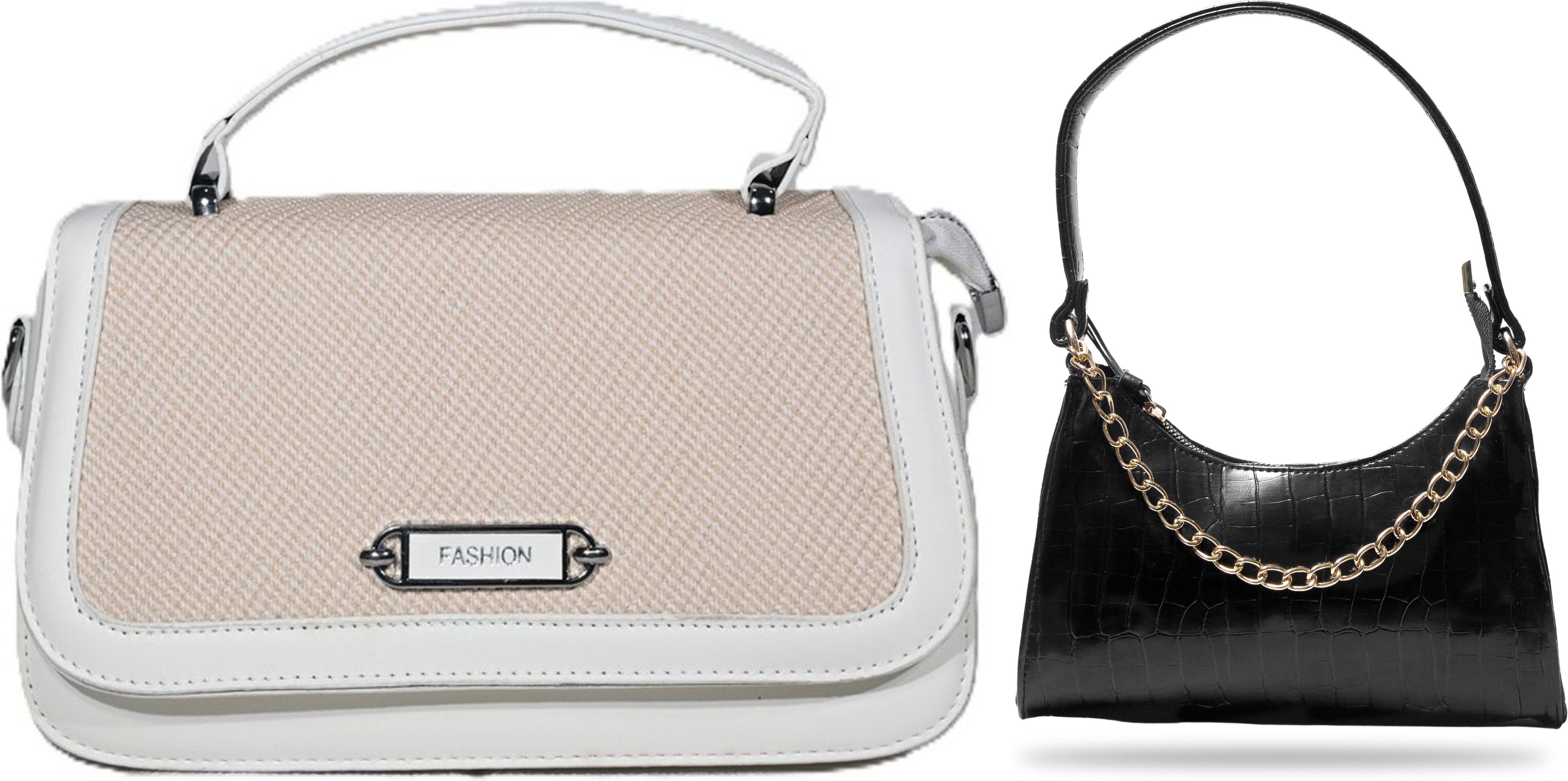 despacito Women Black, White Shoulder Bag-picture-27