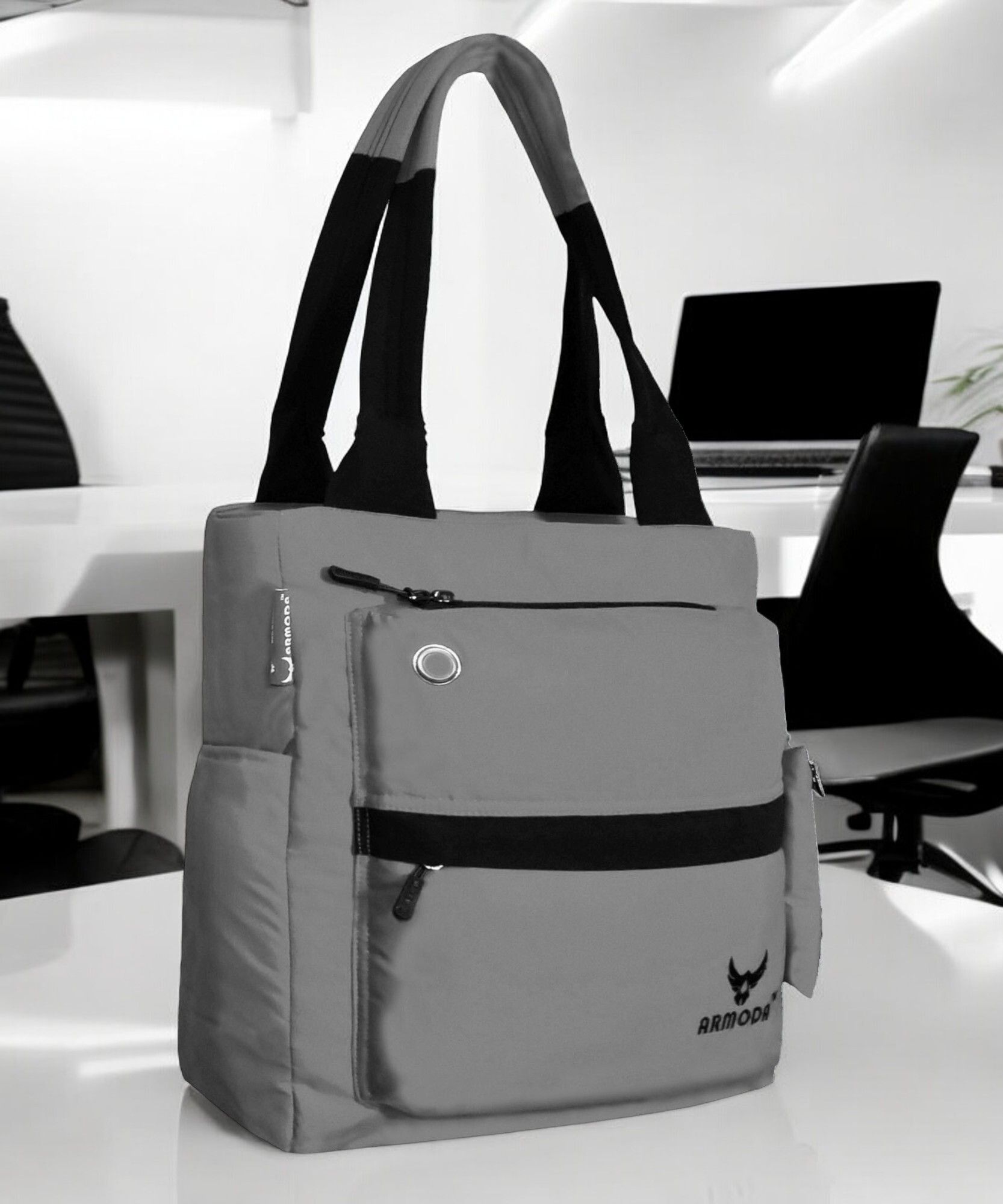 Women Grey Shoulder Bag - Extra Spacious-image-33
