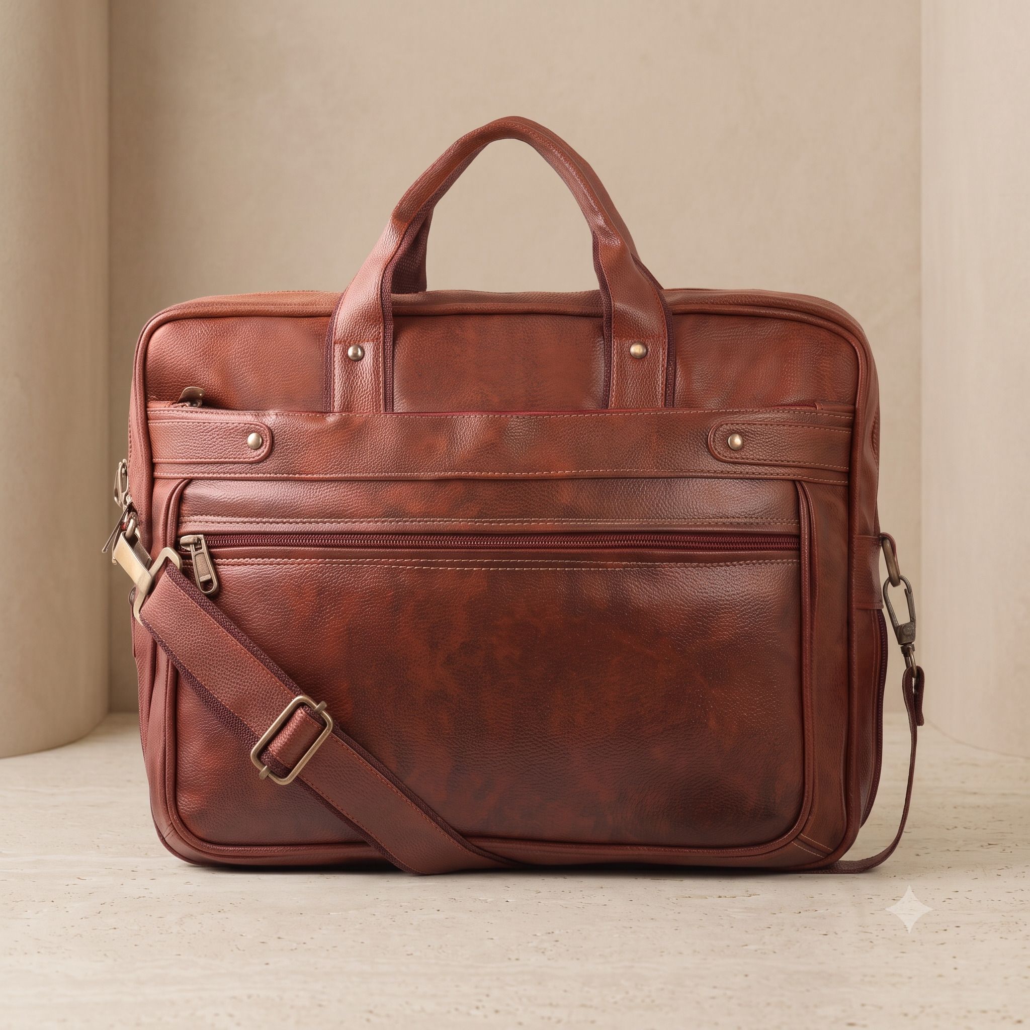 morabia Men Tan Messenger Bag-picture-37