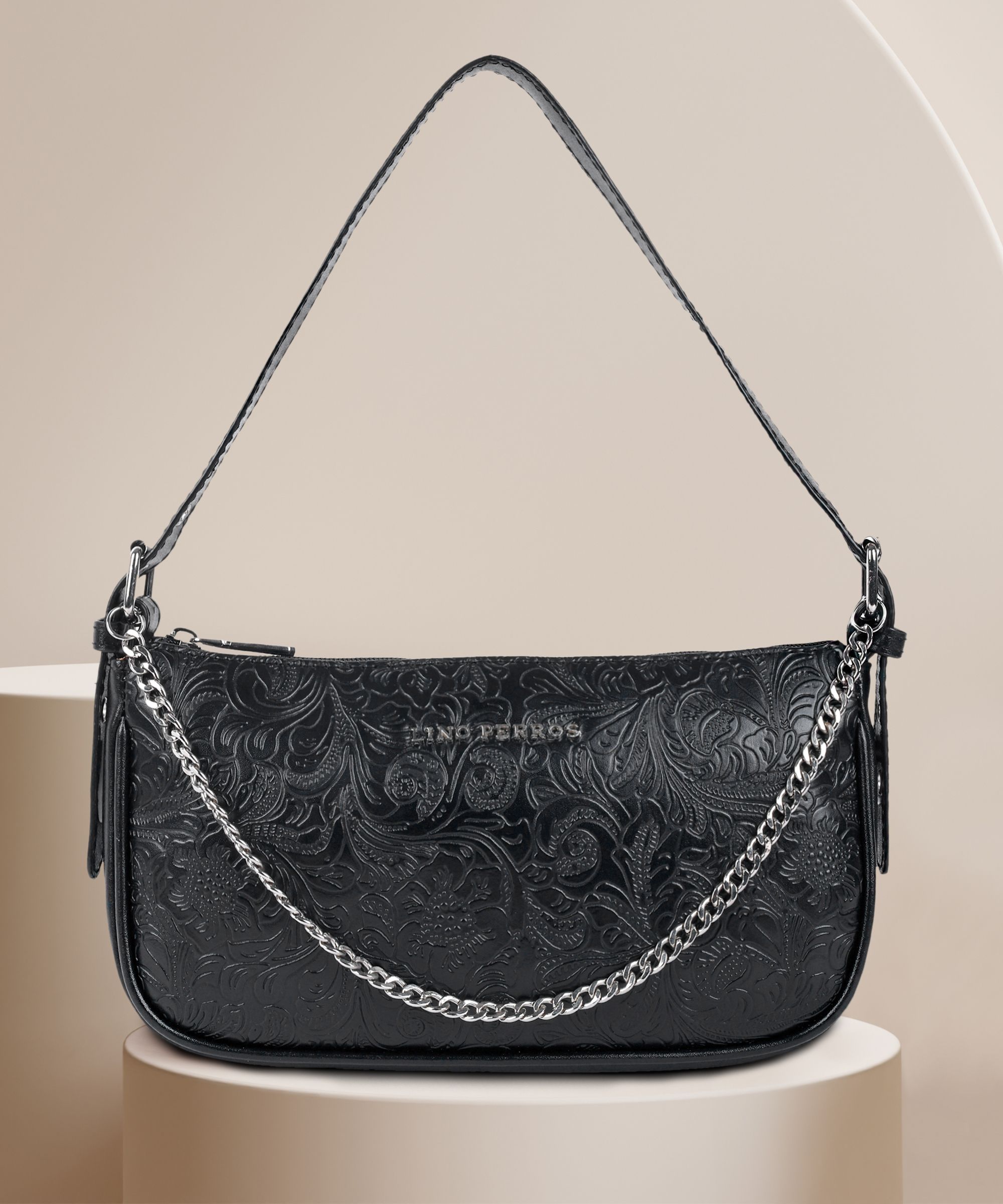 lino perros Women Black Shoulder Bag-picture-38
