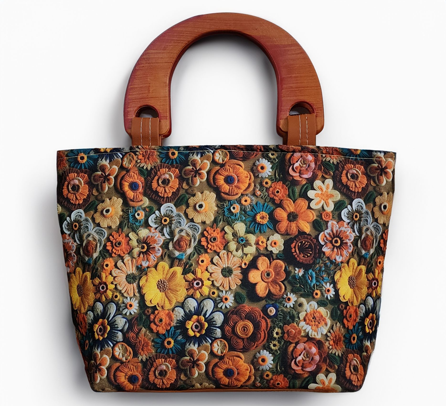 Women Brown Hand-held Bag-image-29