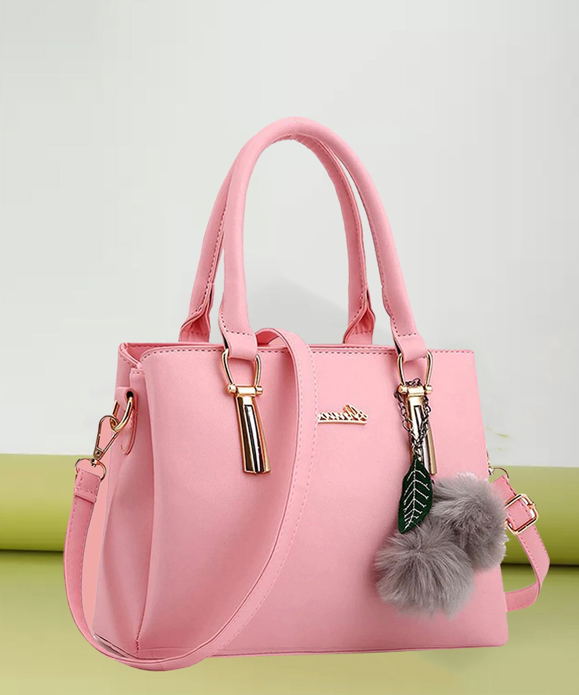 house of common Women Pink Hand-held Bag-picture-21