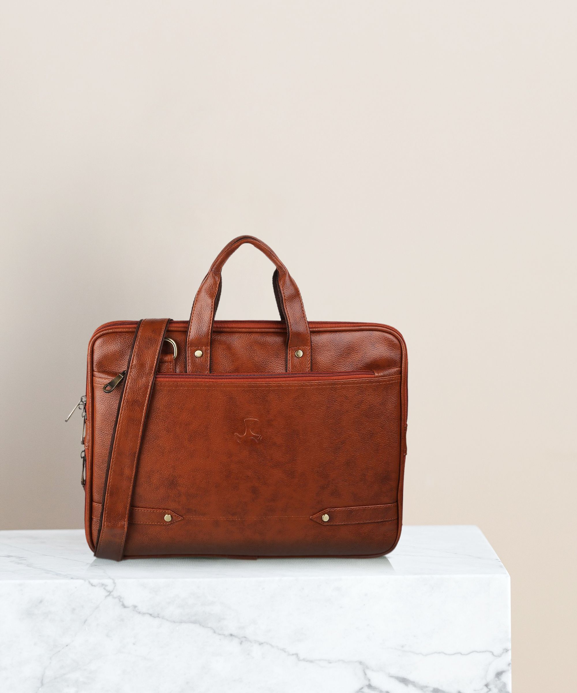 Women Tan Satchel-image-36