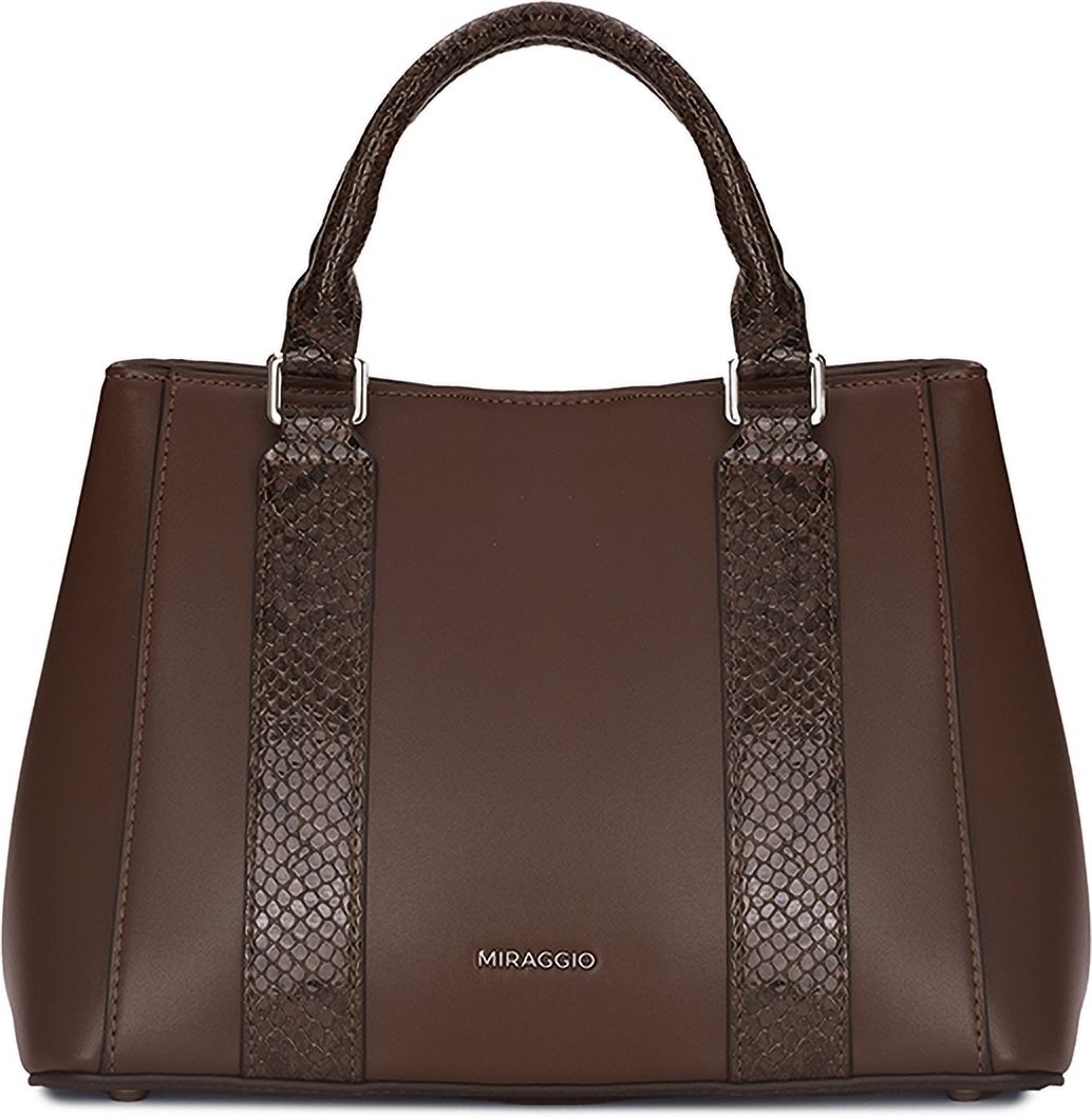 miraggio Women Brown Satchel-picture-17