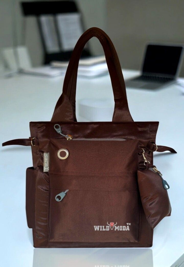wildmoda Women Brown Tote - Extra Spacious-picture-24