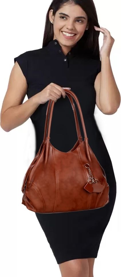 Women Brown Shoulder Bag - Extra Spacious