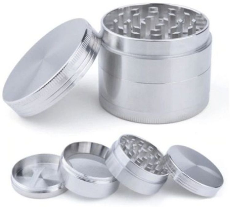 aum shakti creation 63 MM METAL HERB GRINDER, CRUSHER Hand Muller Grinder-picture-11