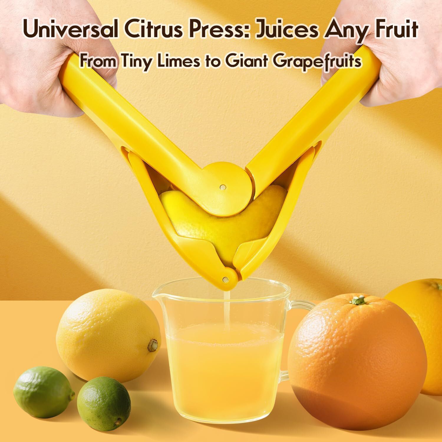 Manual Lemon Squeezer | Foldable Handheld Citrus Juicer for Lemon & Lime Hand Muller Grinder-image-3