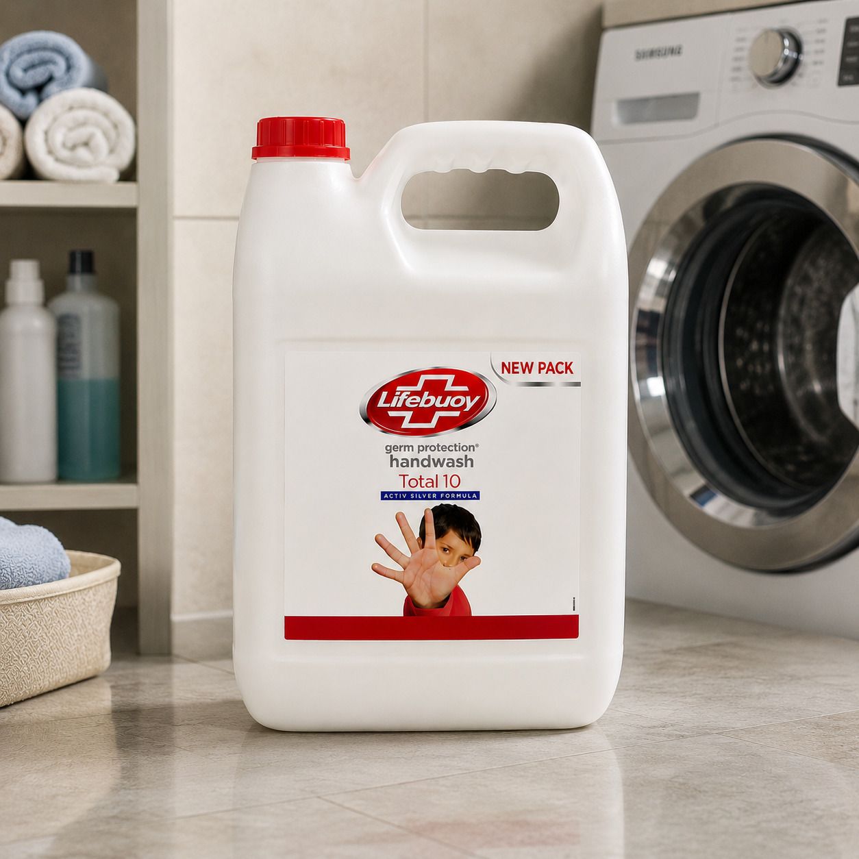 Germ Protection Total 10 Hand Wash | Gentle & Effective Cleanser Hand Wash Can-image-25