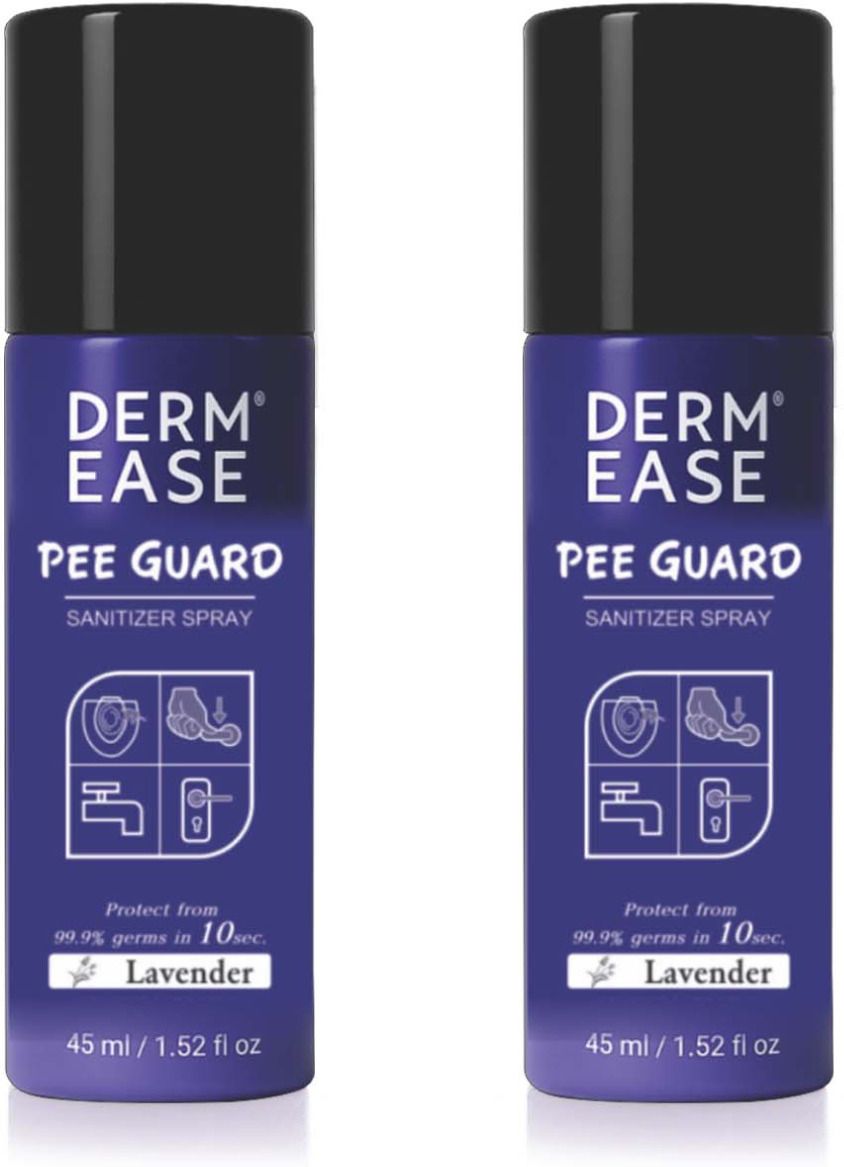 dermease Derm Ease Pee Guard Toilet & Surface Sanitizer – Lavender Sanitizer Spray Spray Bottle-picture-0