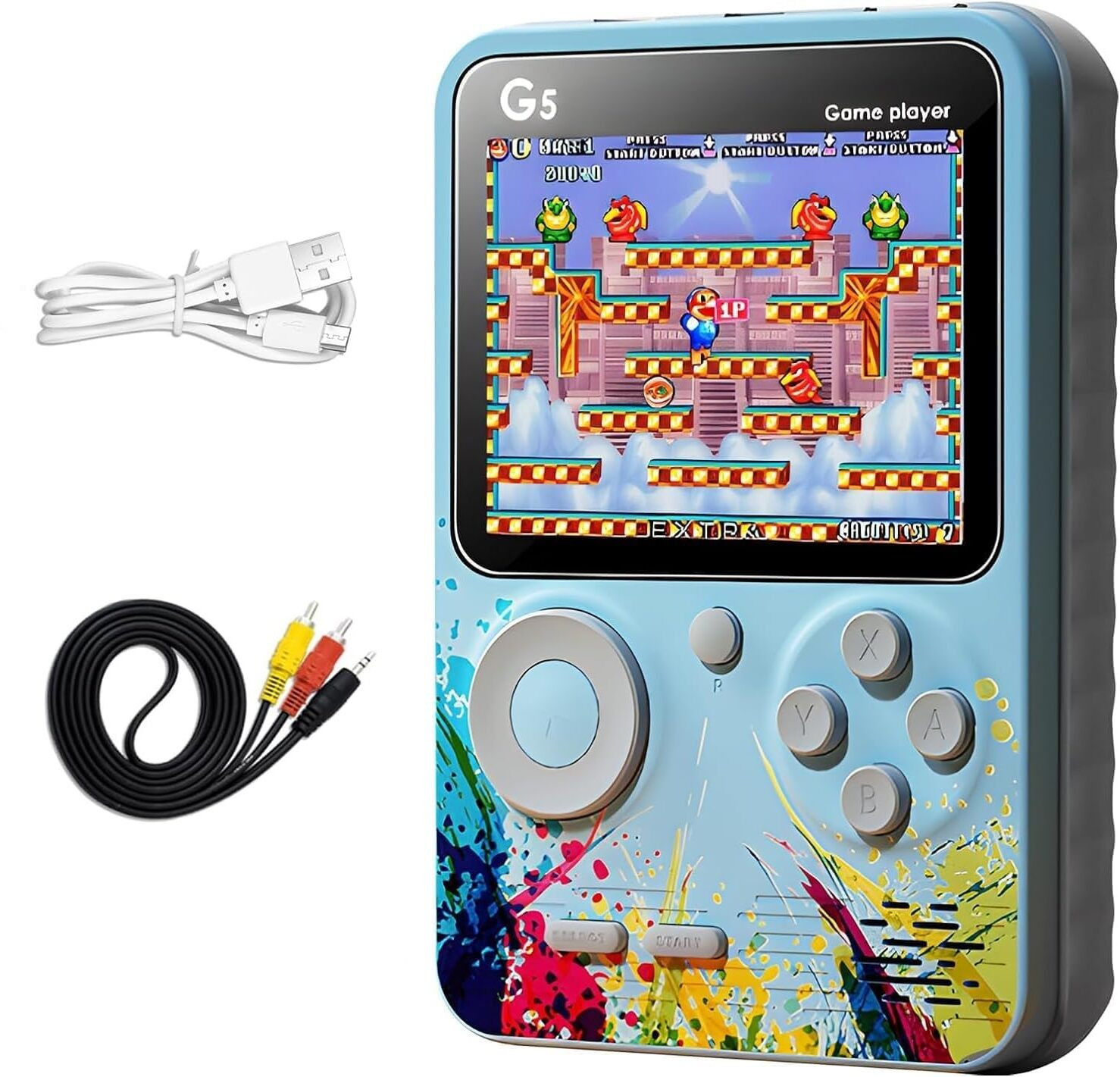 CHG G5 500 in 1 Retro Game Box Only for 1 Player, Handheld Classical Limited Edition image 1