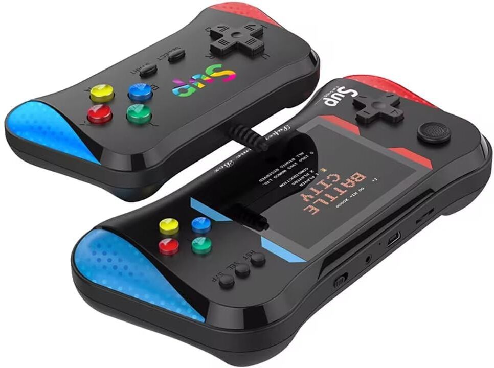 PICSTAR Handheld Game Console,500 Classical Games Retro Video Games Player 3.5' Screen with 500 in 1 Retro Mini Portable Game Box-image-35