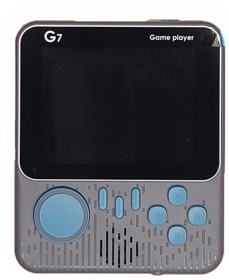 HG WORLD Retro Game Mini G7 Ultra-thin 0.39inch gaming console for tv Pocket Portable Sup Game Box 3.5 LCD Screen Power Battery handheld console Hand video game tv 128MB GB with 666+ Kung Fu, Circus Charlie, Mario Game Box, video game handheld, Best Gift for All Age-image-31