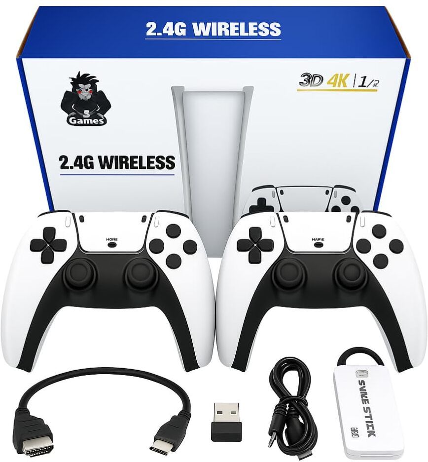 NRJI M15 Wireless Game Console – Dual Controllers, HDMI Output, 128GB TF Support 64 GB with TAKEN 3, GOD OF WAR-image-13