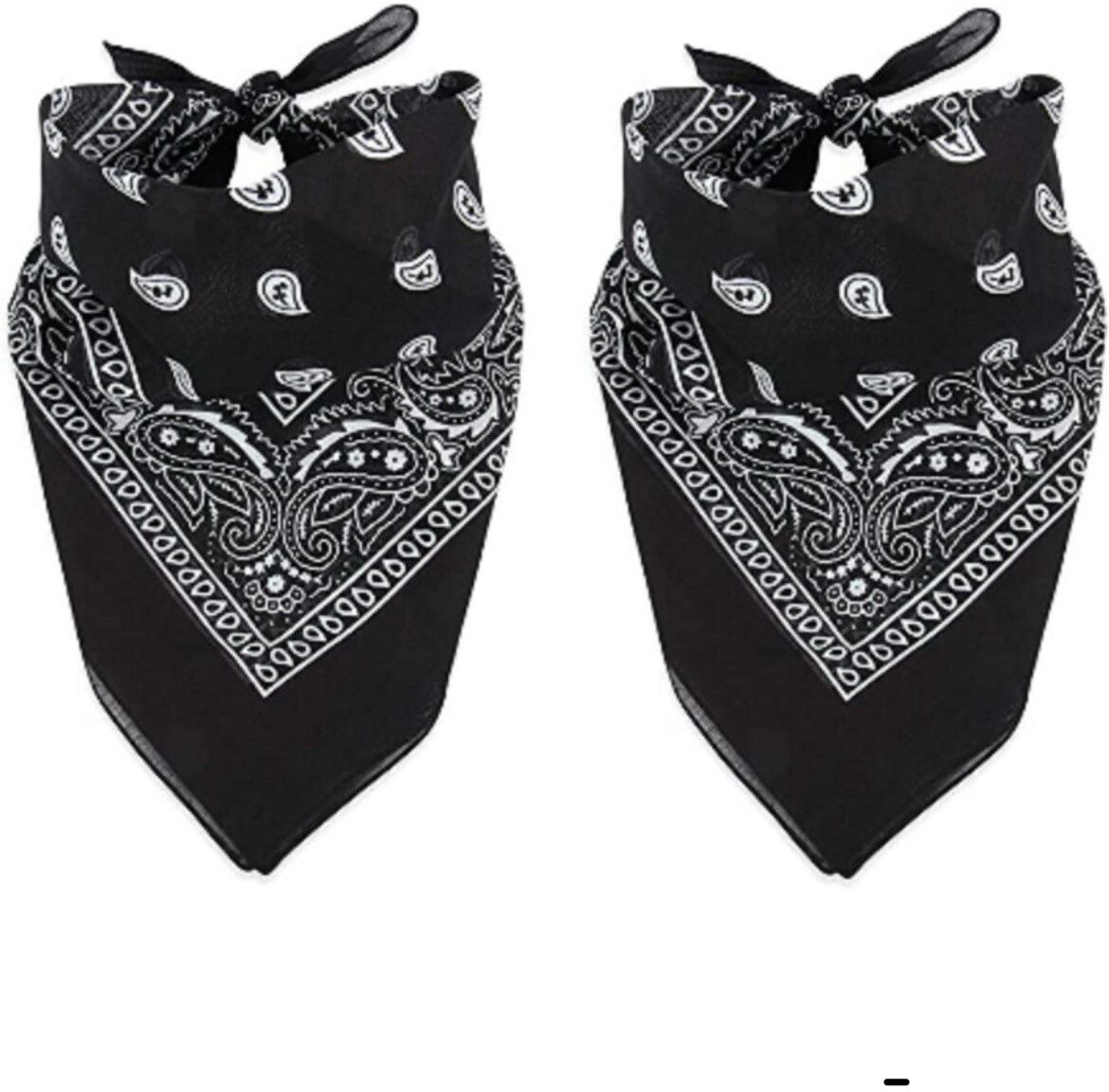 riseabove 2BLACK- Unisex Bandana For All Ages ["Black"] Handkerchief-picture-10