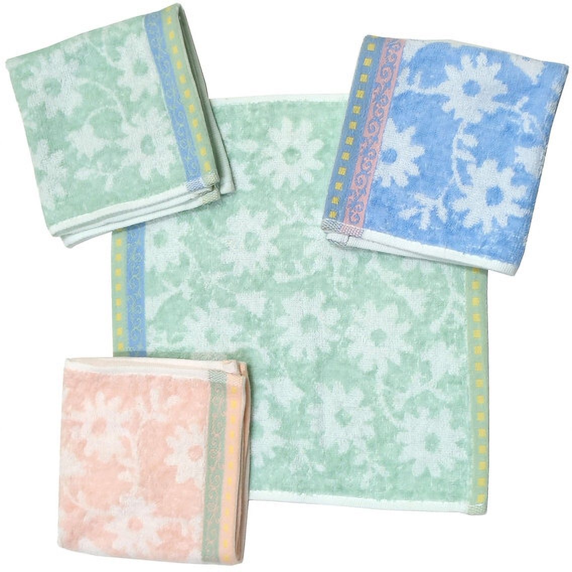MIKONIKO Women's Handkerchief/Rumal/Hankey Set of 4 (25x25 inch, Multicolor) ["Multicolor"] Handkerchief-picture-15