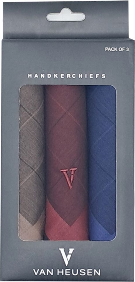 VAN HEUSEN Mens Cotton Dark ["Multicolor"] Handkerchief-picture-19