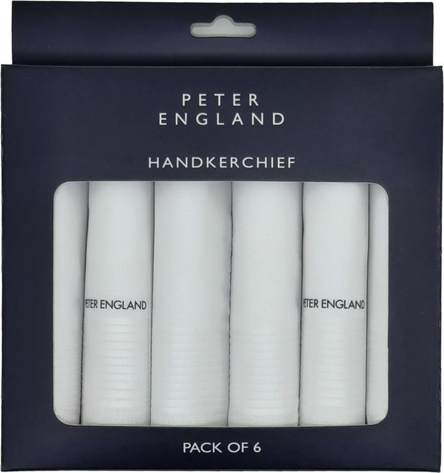 PETER ENGLAND Men's Cotton White ["White"] Handkerchief-picture-12