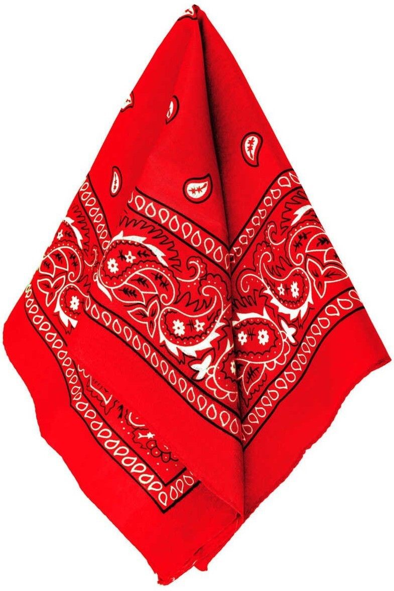 Good Shopkeeper RED cotton 20x20 multiuse handkerchief ["Red"] Handkerchief