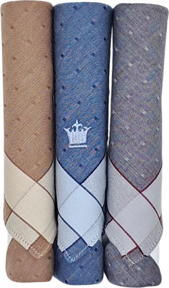 LOUIS PHILIPPE Mens Cotton Dark ["Multicolor"] Handkerchief-picture-13