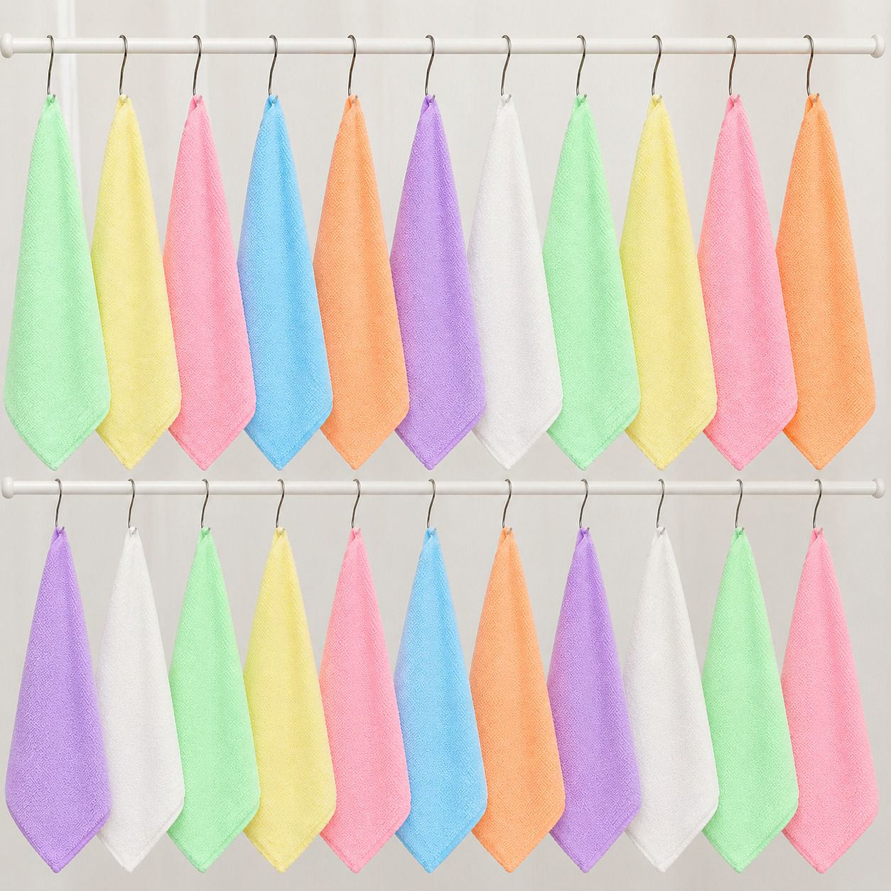 TARA ENTERPRISES Soft Cotton Handkerchief for Women & Kids | Reusable Absorbent Daily Use Hanky ["Multicolor"] Handkerchief-picture-27