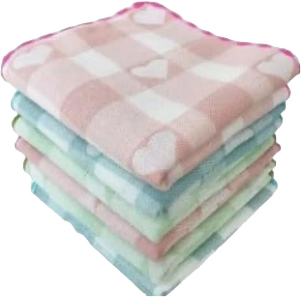 ANVIK Cotton Check Hanky Face Towel for Women. Hanky for Kid Girls ["Multicolor"] Handkerchief-image-31
