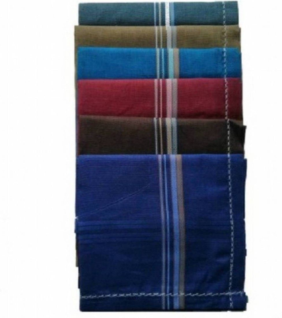 UQCKON HAKCH-Multicolor Cotton Handkerchief ["Multicolor"] Handkerchief-picture-32